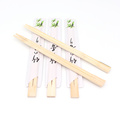 Japanese Wholesale Custom Disposable Bamboo Twins Sushi Chopsticks